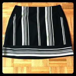 The Limited striped skirt